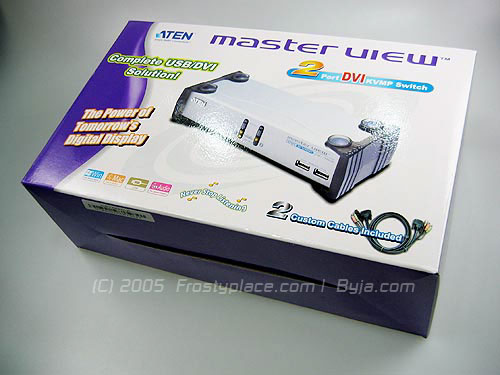 FrostyPlace.com > 功能齊備的DVI 規格KVMP 切換器-- ATEN Master View